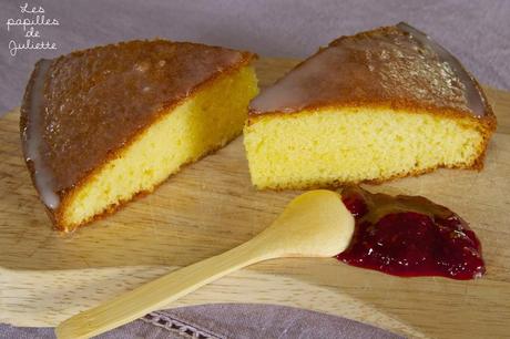 Gâteau super moelleux à la fleur d'oranger