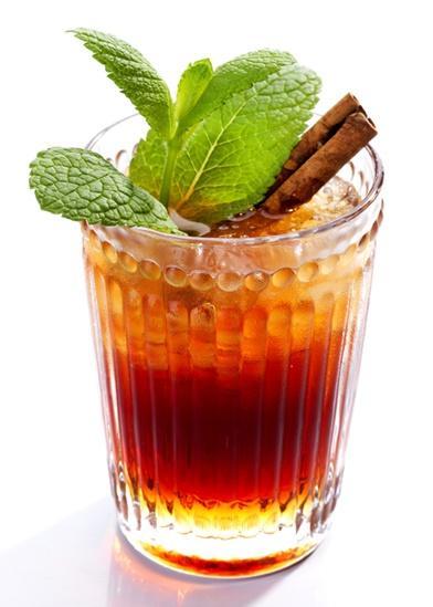 Cocktail à base de liqueur de thé : Cocktail Rooibos Julep
