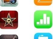 nouvelles icônes Apps Apple iPhone...