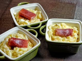 Risotto de coquillettes, pommes et camembert