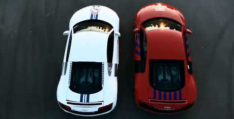 La R8 au coeur du Classico