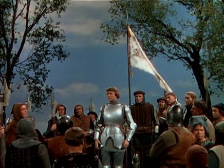 jeanne d'arc, joan of arc, victor fleming, ingrid bergman, technicolor, magicien d'oz, armure