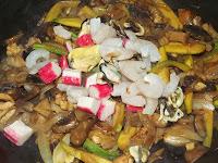 Quiche aux fruits de mer et à la courgette