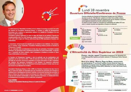 Semaine de l'Entrepreneur Européen : le Programme !