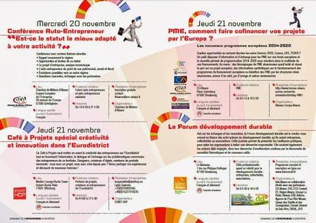 Semaine de l'Entrepreneur Européen : le Programme !