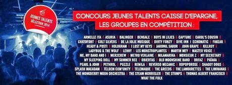 La troisième édition du Concours Esprit Musique - Caisse d'Epargne, c'est parti !