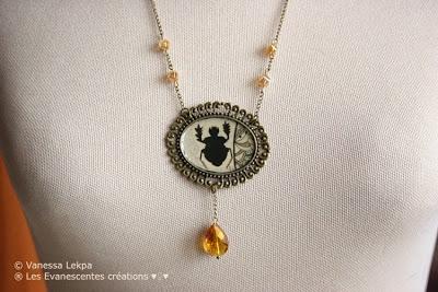collier magique esoterique piece unique sorcière bijoux fait main samhain