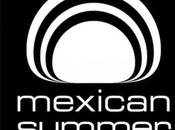 label Mexican Summer fête ans.
