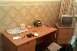 chambre, hôtel, soviétique, téléphone