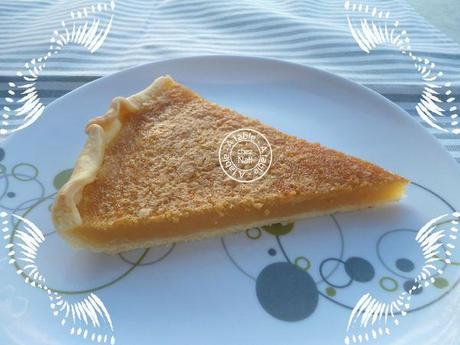 Tarte au sirop d'érable