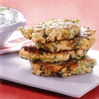 Galettes de courgettes et fromage de brebis