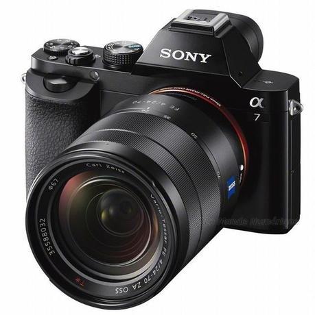 Nouveaux appareils photo numériques Sony Alpha7 et Alpha7R