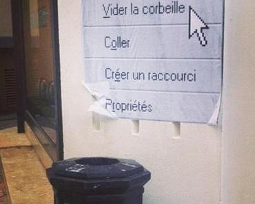 Des poubelles Bordelaises deviennent les cibles d’un street artist