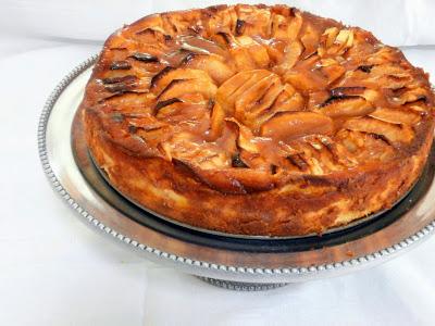 Cheesecake Aux Pommes Caramélisées