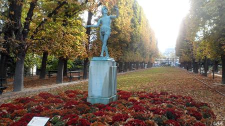 automne paris jardin du luxembourg