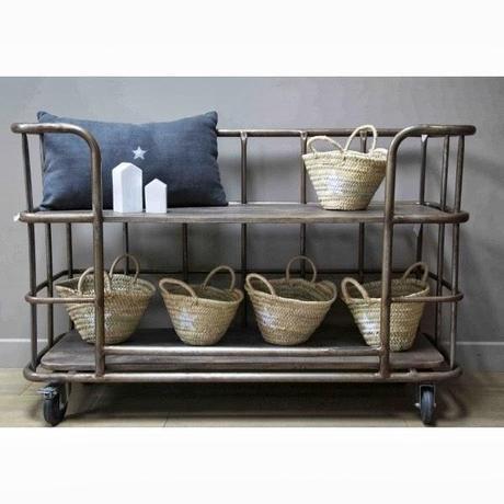 Collection de paniers Book simple home via Nat et nature Un certain goût pour les collections