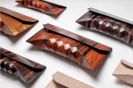 ARCHITECTURAL WOODEN CLUTCH