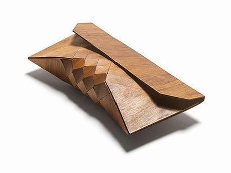 ARCHITECTURAL WOODEN CLUTCH