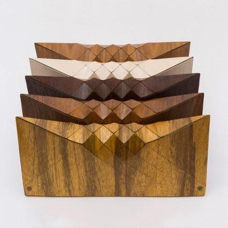 ARCHITECTURAL WOODEN CLUTCH