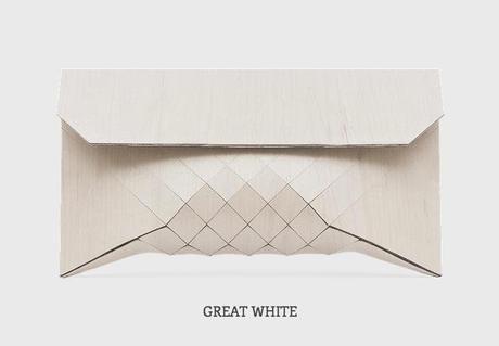 ARCHITECTURAL WOODEN CLUTCH