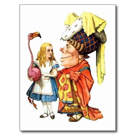 alice et la duchesse croquet