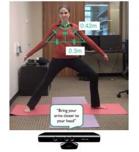 Un logiciel pour malvoyants surveille les positions de yoga et les corrige.