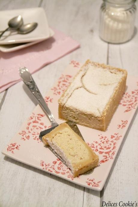 torta di tofu cheesecake a l'italienne IG bas sans lactose