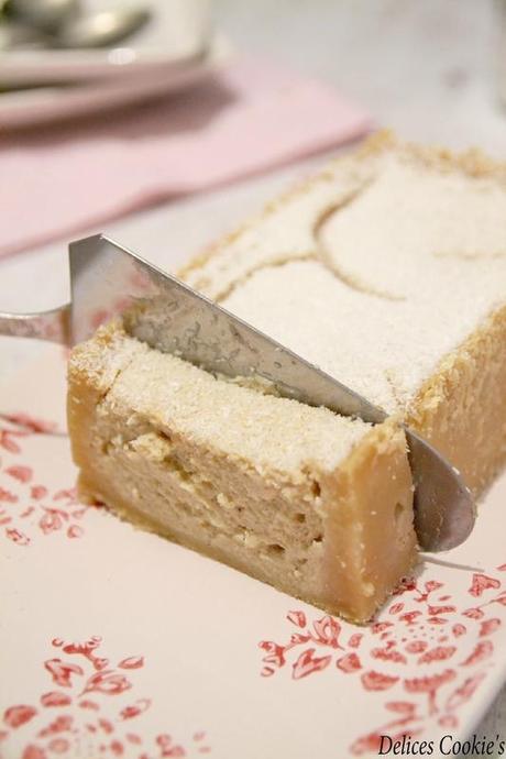 torta di tofu IG bas sans lactose cheesecake a l'italienne