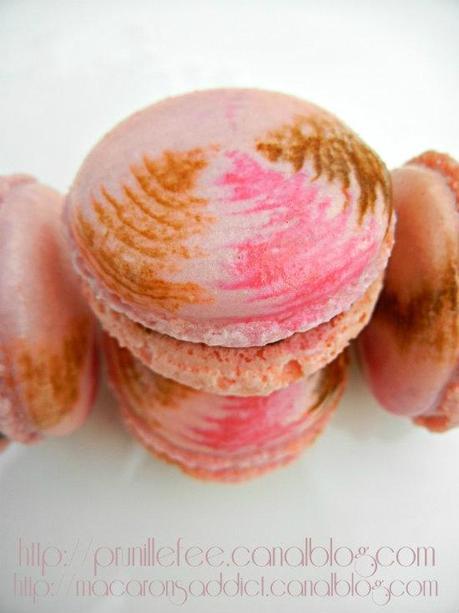 macarons choco framboise macarons addict