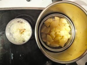 Une recette rapide avec peu d'ingrédients, du poisson et des pommes de terre