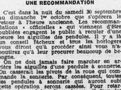 L’heure ancienne, n’est nouveau