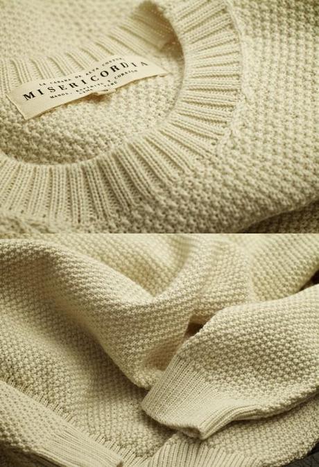 Pull en maille chaud et confortable en laine d'alpaga