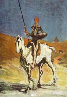 Don Quichotte vu par Honoré Daumier