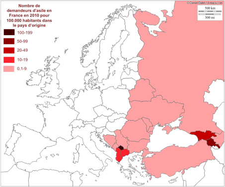 France : un droit d'asile à géographie variable (2) France : un droit d'asile à géographie variable (2)