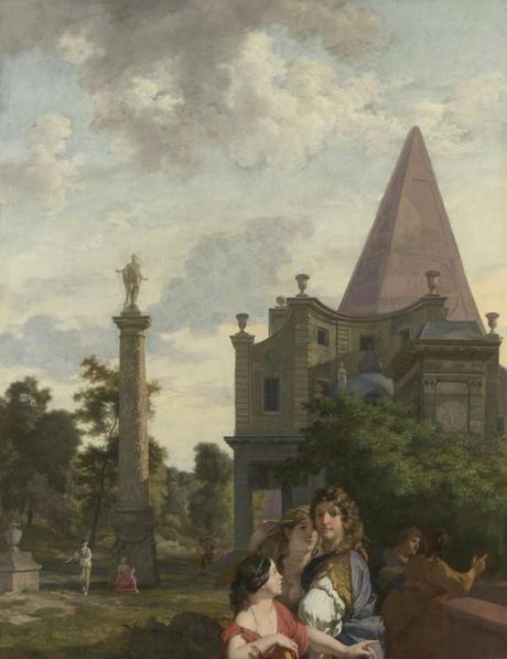 Gerard de Lairesse Paysage italianisant avec villa