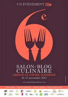 Le 6ème salon du blog culinaire arriiivvveeeee !!!
