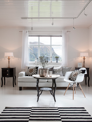 Maison scandinave Home and Garden via Nat et nature Encore une belle semaine de déco