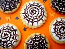 Biscuits toile d'araignée