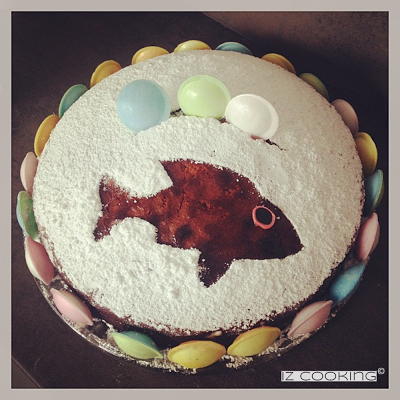 Gâteau tout simple mais tout joli :-)