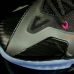 Nike LeBron 11 Carbon Fiber nike-lebron-11-black-metallic-silver-dark-grey-pink-flash-07