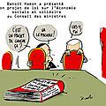 Projet de loi de loi sur l'économie sociale et solidaire présenté au conseil des ministres par benoit hamon
