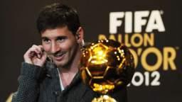 Lionel Messi ballon d'or 2012
