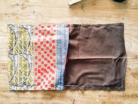 The World is a Kit, Make it! #4 :: Tutorials! Ouvrez le zip, puis coudre les pourtours de la trousse en partant de droite à gauche, faites le tours, passez sur le zip MAIS surtout ne pas coudre le côté droit de la doublure! ;)