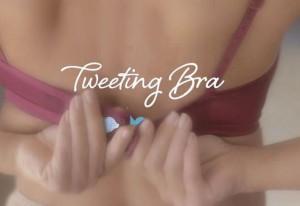 tweeting bra