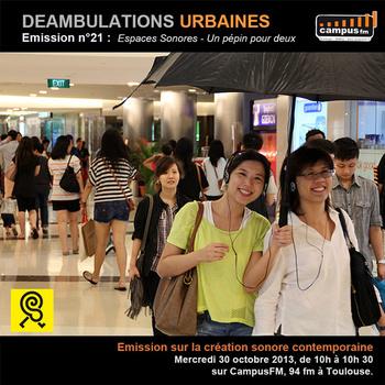 RADIOPHONIE - DÉAMBULATIONS SONORES - COMPAGNIE ESPACES SONORES - PARCOURS SONORES IN SITU