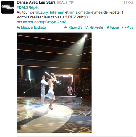 Exemple tweet #DALS
