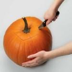 Bientôt Halloween : on découpe sa citrouille ! préparer la citrouille d'halloween