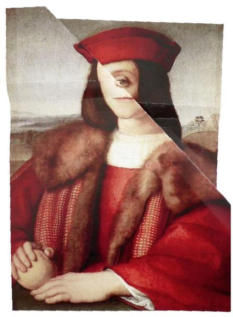 Folded portraits by designers Pam&Jenny