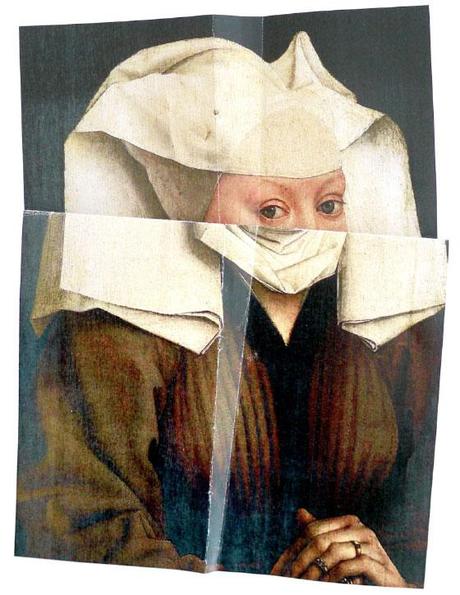 Folded portraits by designers Pam&Jenny