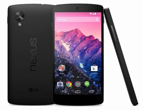 Après le Nexus 4, LG et Google dévoilent officiellement le Nexus 5